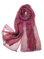 Shanlin Mulberry Silk Long Scarves (62"x40")