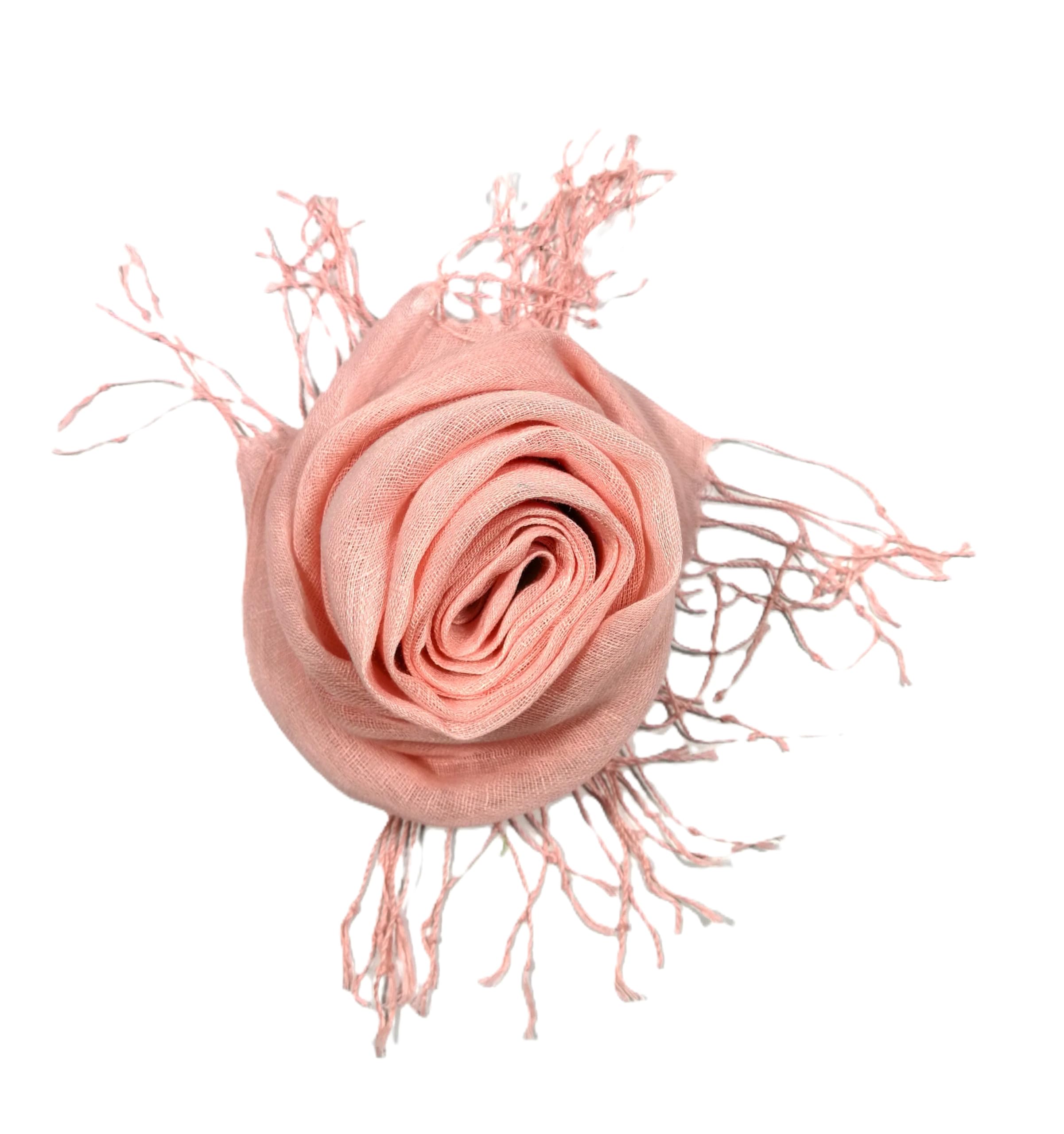 Shanlin Unisex 100% Linen Scarves for Men and Women (71"x22") Solid Color