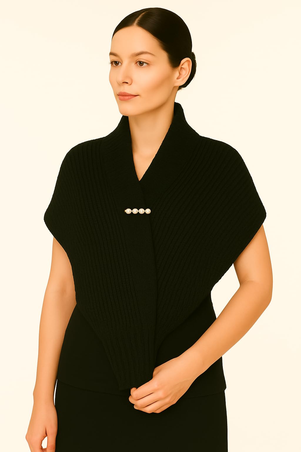 Shanlin Acrylic Cocoon Cardigan Shrug Sweater Shawl