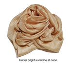 Shanlin Solid Color Silk Feel Long Scarves