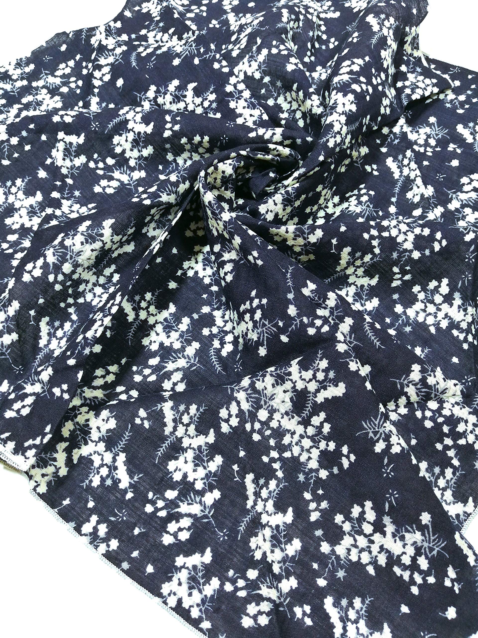 Shanlin Unisex Cotton Square Scarf Bandanas 22x22 inch