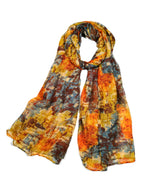 Shanlin Unisex Lightweight Floral & Pattern Scarves for Women – 185 x 90 cm