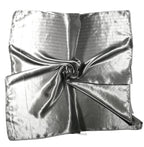 Shanlin Solid Color Silk Feel Satin Square Scarf Bandanas (23.5"X23.5")