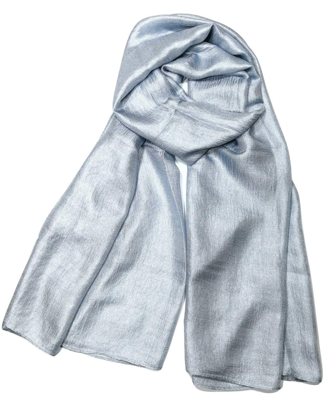 Shanlin Solid Color Silk Feel Long Scarves
