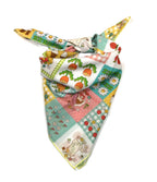 Shanlin Unisex Floral Cotton Square Scarf Bandanas 22x22 inch