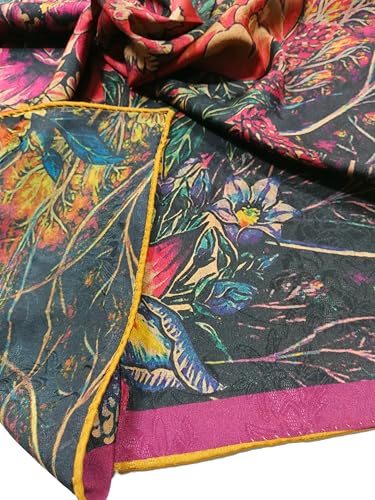 Shanlin 27” Double Sided Square Scarves for Women in Gift Box