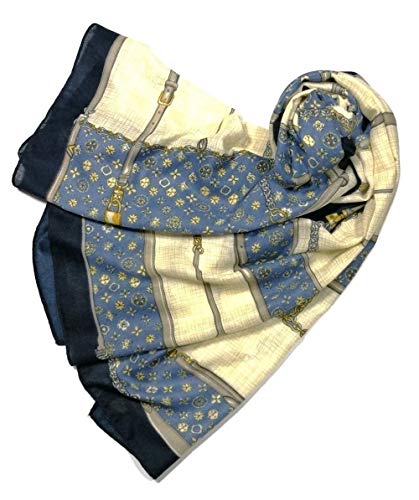 Shanlin Lightweight Cotton Feel Floral and Pattern Scarves for Women