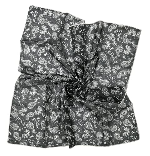 Shanlin Unisex Cotton Bandanas 22.5"x22.5"