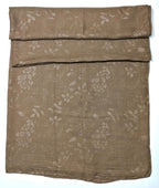 Shanlin Floral Pattern Solid Color Long Scarves for Women