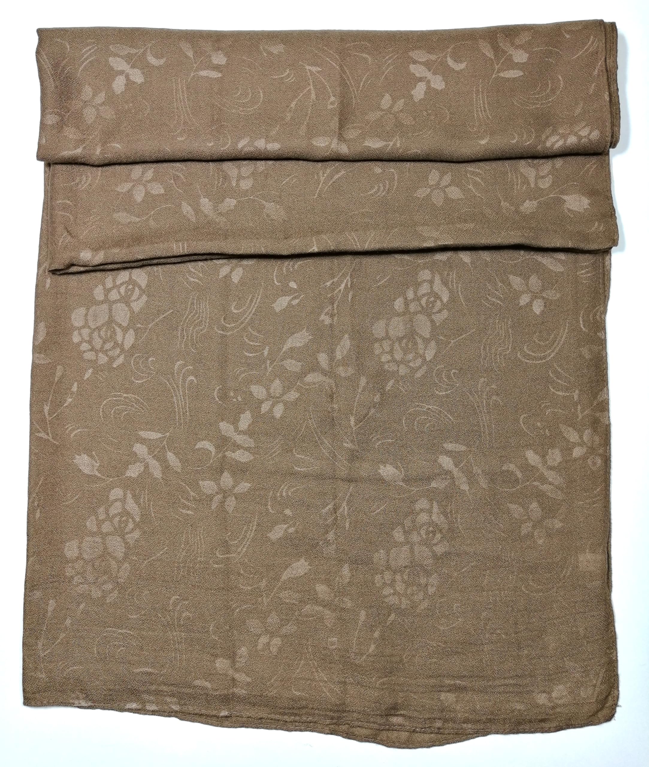 Shanlin Floral Pattern Solid Color Long Scarves for Women