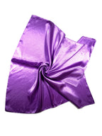 Shanlin Solid Color Silk Feel Satin Square Scarf Bandanas (23.5"X23.5")