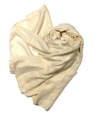 Shanlin Floral Pattern Solid Color Long Scarves for Women