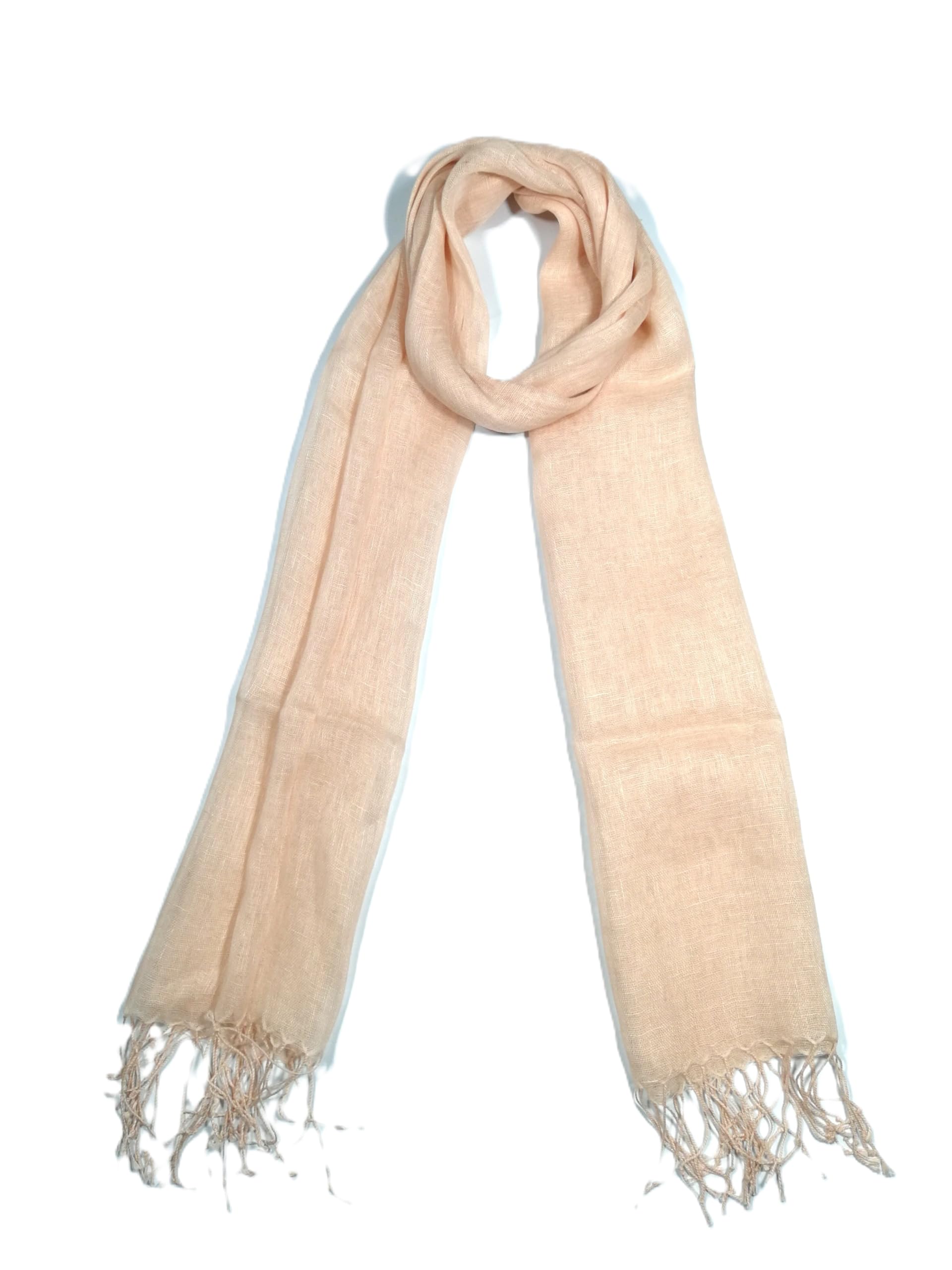 Shanlin Unisex 100% Linen Scarves for Men and Women (71"x22")
