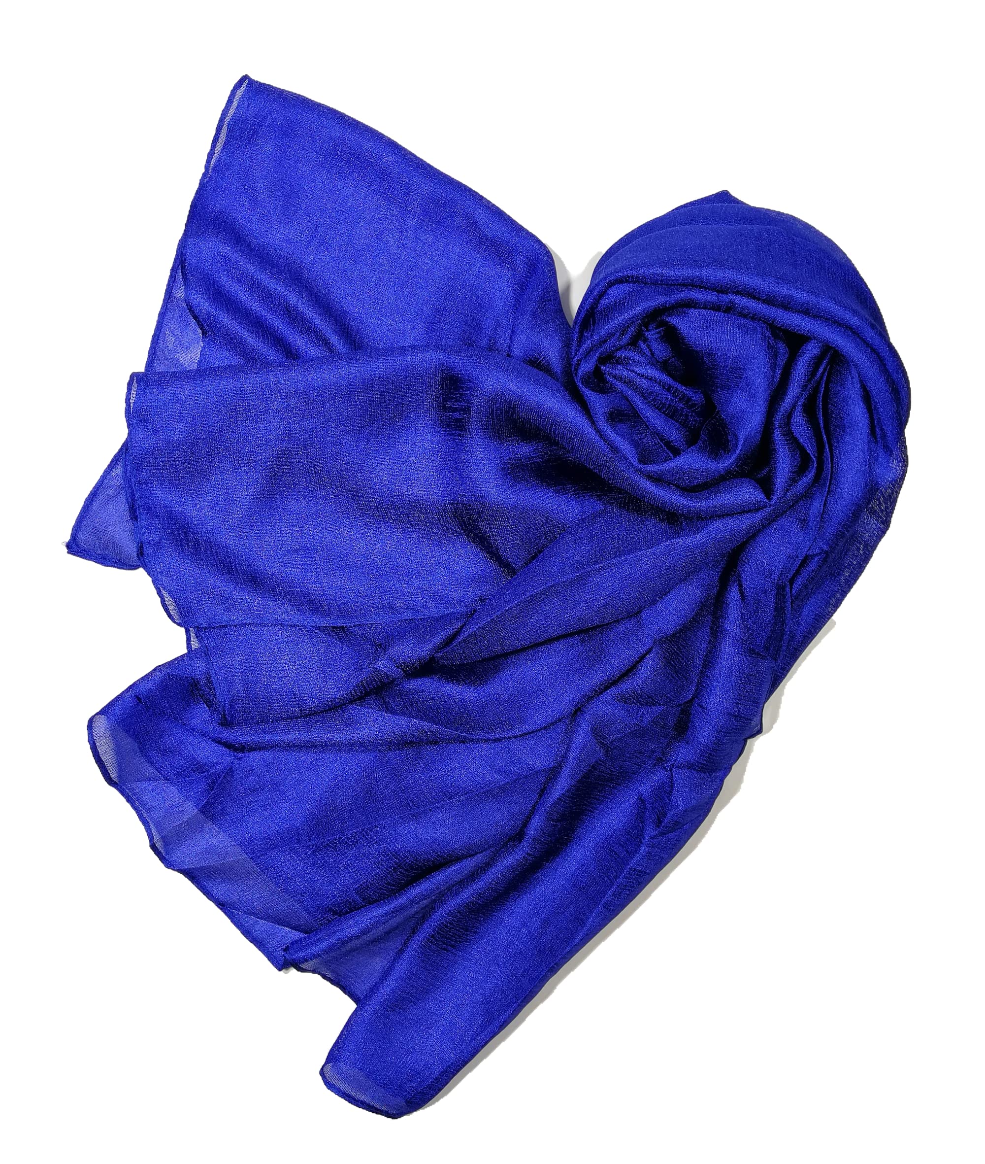 Shanlin Solid Color Silk Feel Long Scarves