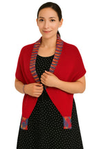 Shanlin Versatile Rainbow Hem Knit Cocoon Cardigan Sweater Shawl