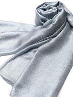 Shanlin Solid Color Silk Feel Long Scarves
