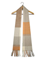 Shanlin 100% Cashmere Ultra Soft Solid & Plaid Scarf for Men & Women with Gift Box