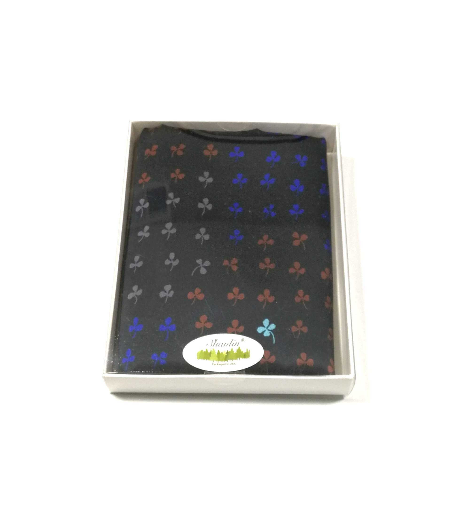 Shanlin Silk Feel Double-Layered Scarves for Men in Gift Box