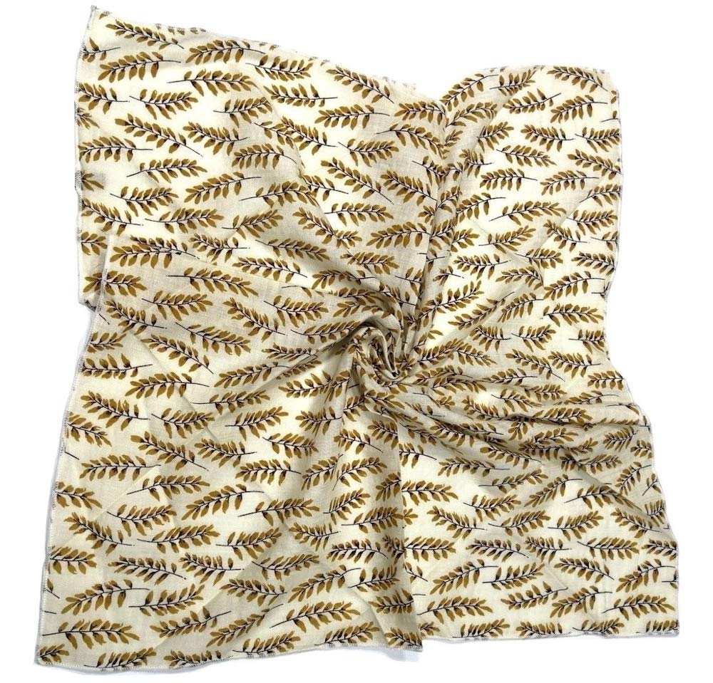 Shanlin Unisex Cotton Square Scarf Bandanas 22x22 inch