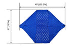 Shanlin Rhombus-Shaped Hollow Pattern Cocoon Cardigan Sweater Shawl
