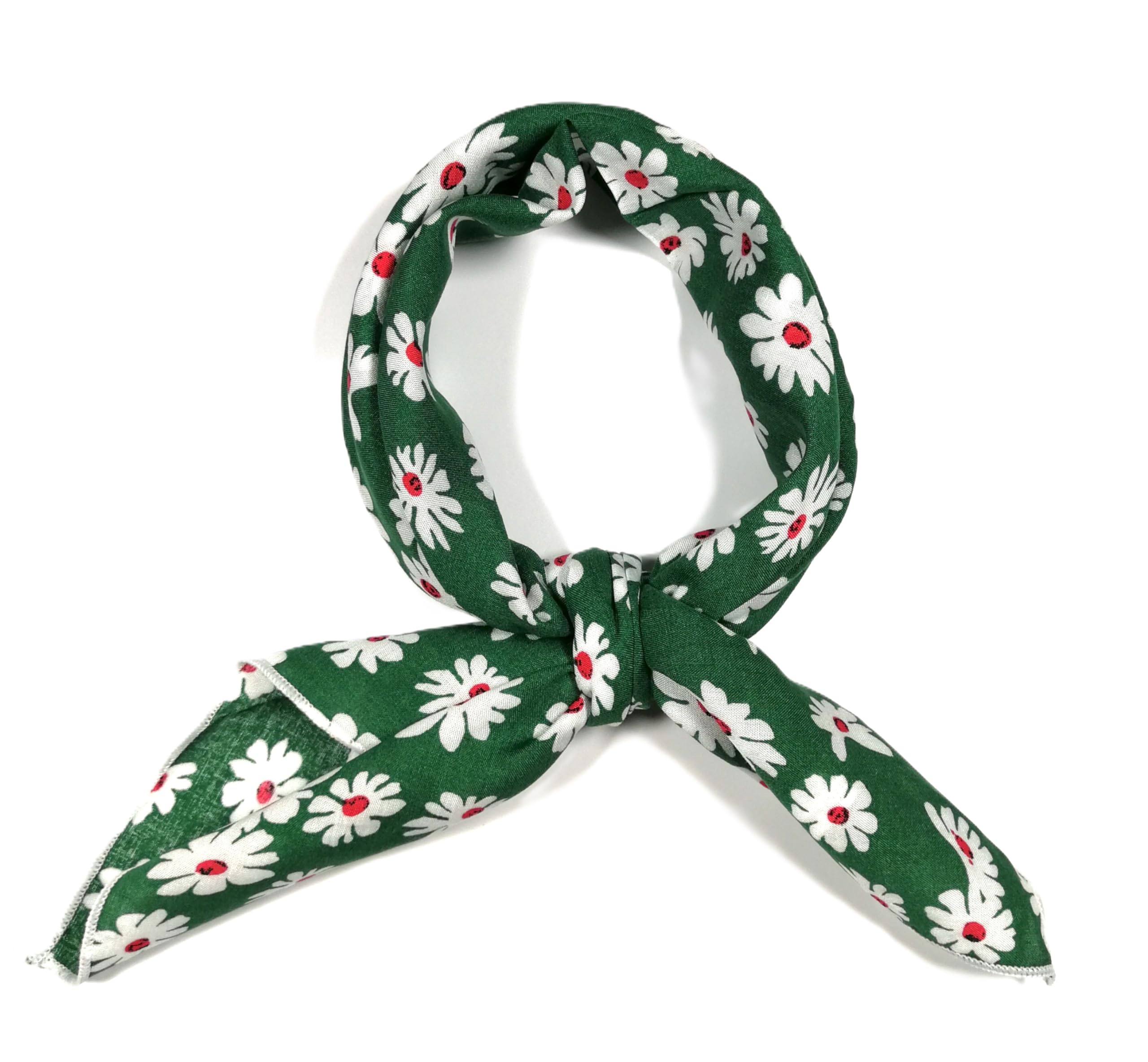 Shanlin Unisex Floral Cotton Bandanas 22x22 inch