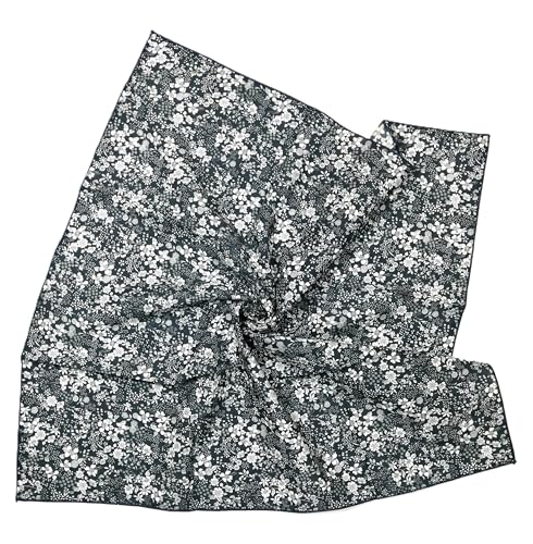 Shanlin Unisex Floral Cotton Bandanas 22"x22"