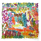 Shanlin Unisex Floral Cotton Square Scarf Bandanas 22x22 inch