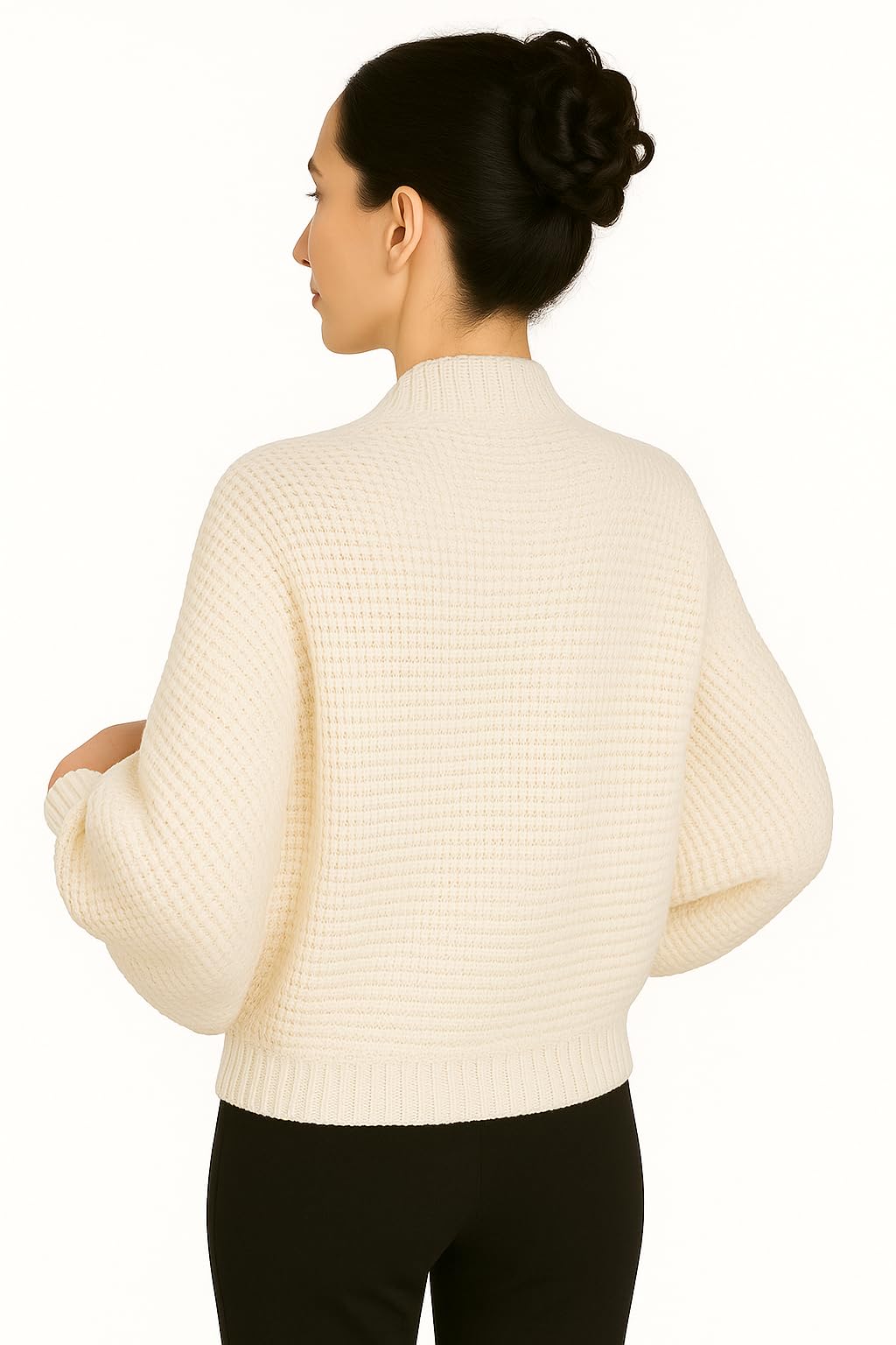 Shanlin Acrylic Cocoon Cardigan Shrug Sweater Shawl
