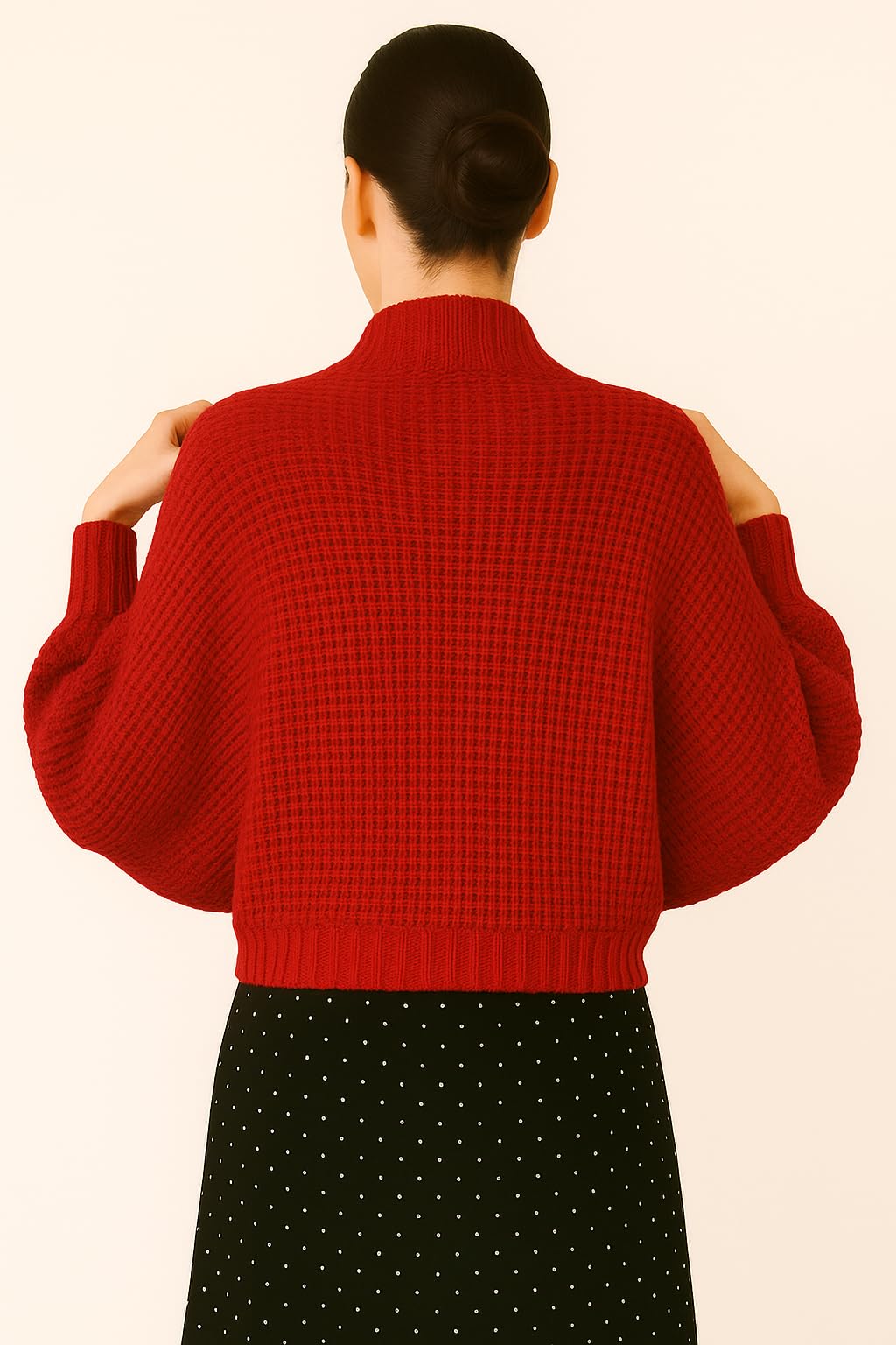 Shanlin Acrylic Cocoon Cardigan Shrug Sweater Shawl