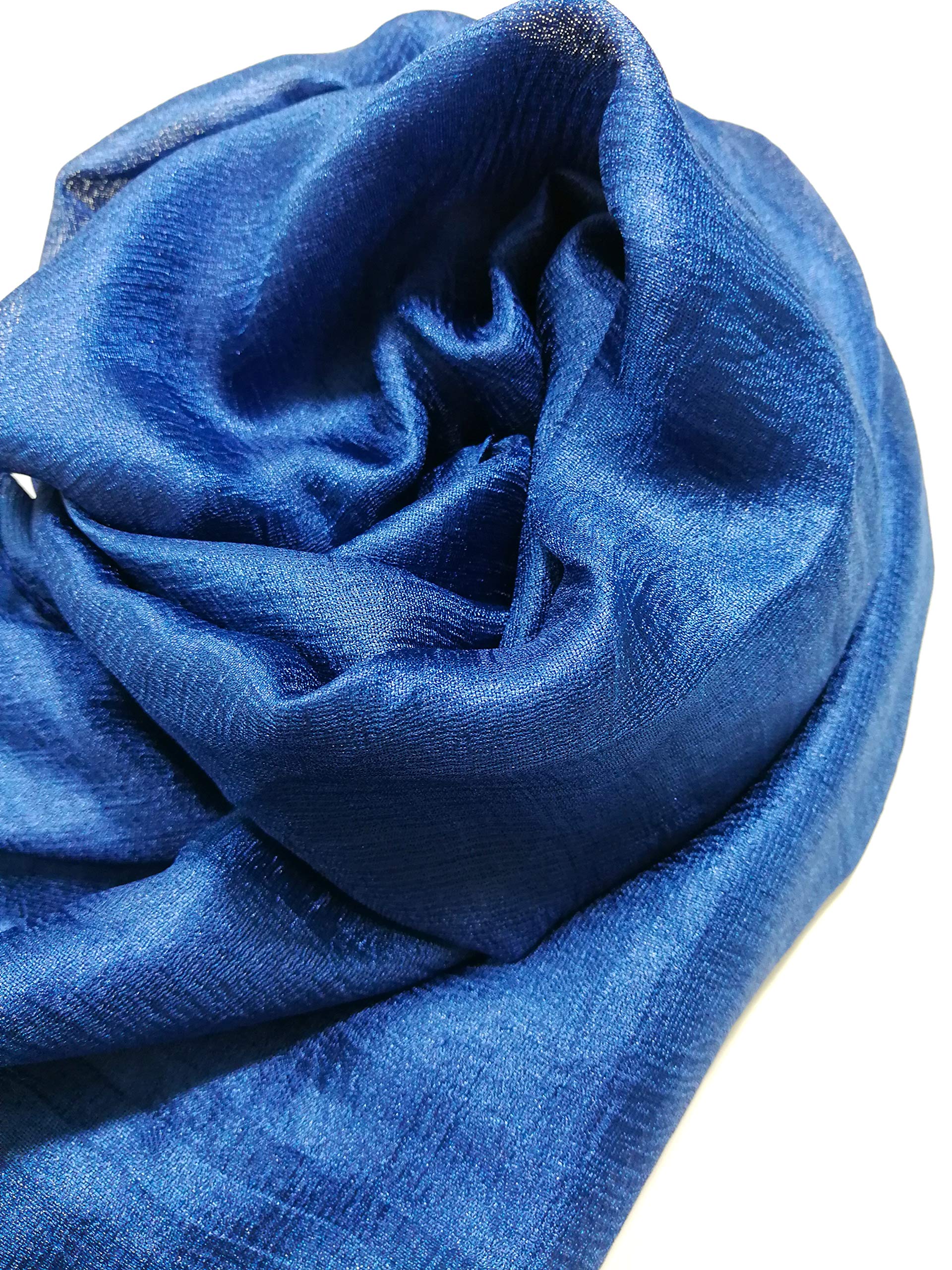 Shanlin Solid Color Silk Feel Long Scarves