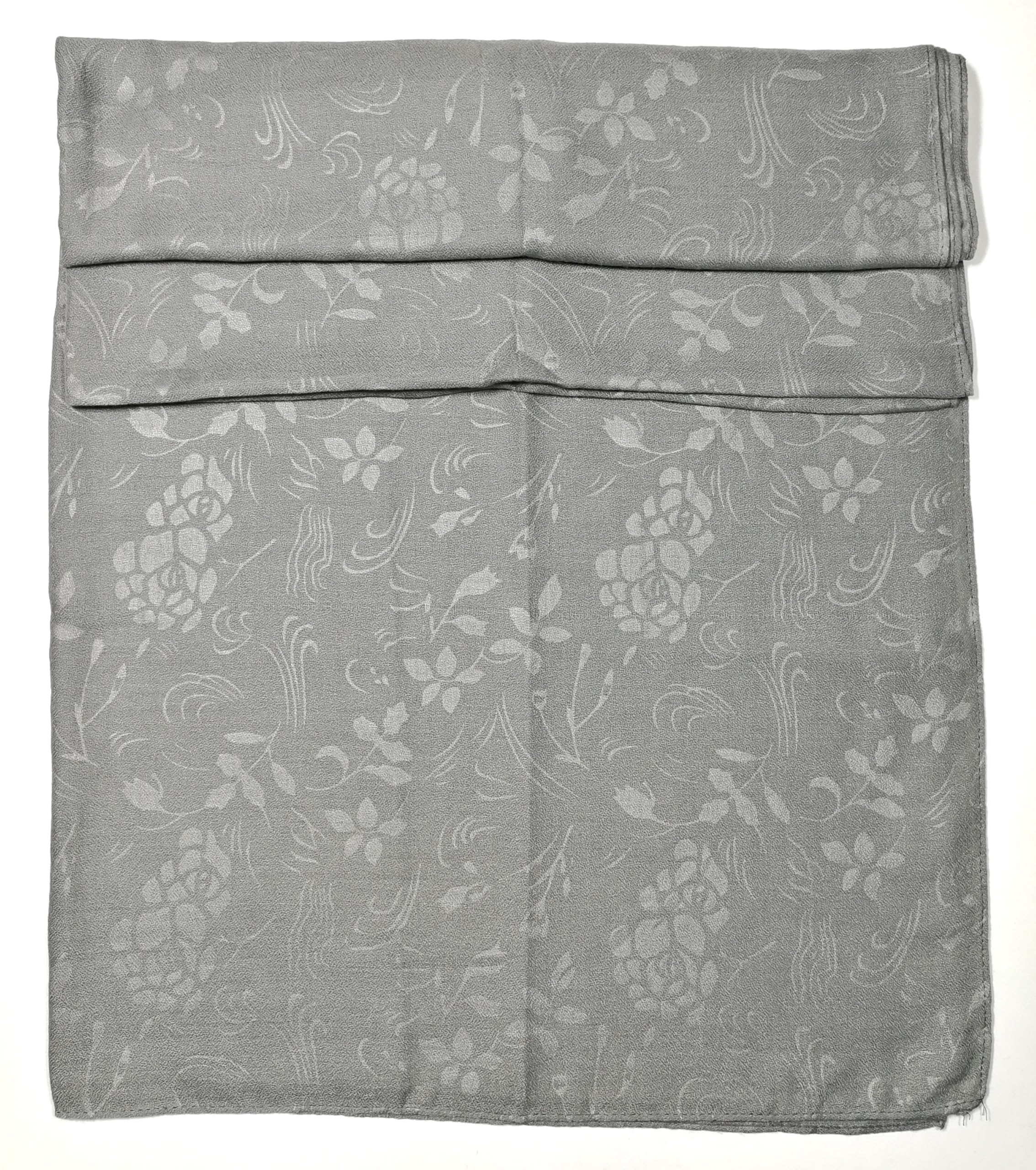 Shanlin Floral Pattern Solid Color Long Scarves for Women