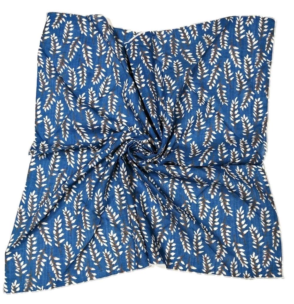 Shanlin Unisex Cotton Square Scarf Bandanas 22x22 inch