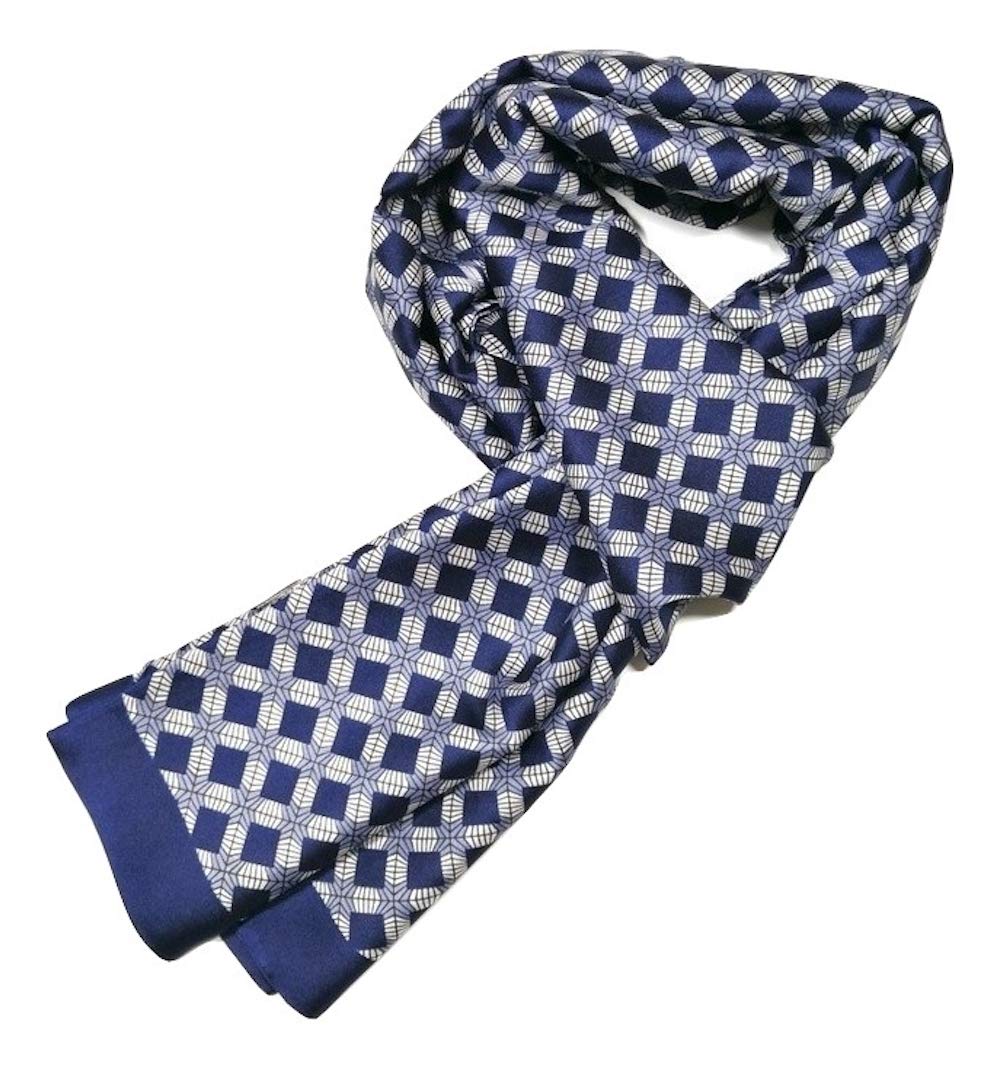 Shanlin Silk Feel Double-Layered Scarves for Men in Gift Box