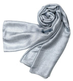 Shanlin Solid Color Silk Feel Long Scarves