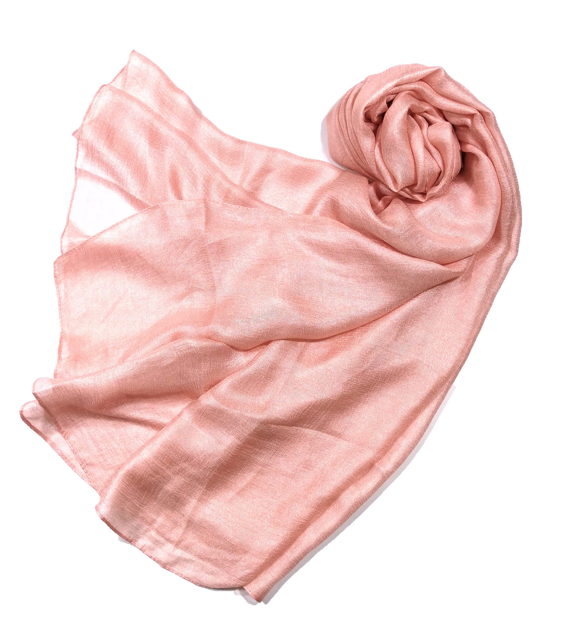 Shanlin Solid Color Silk Feel Long Scarves