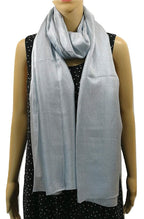 Shanlin Solid Color Silk Feel Long Scarves