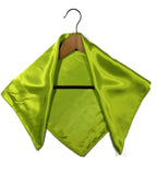 Shanlin Solid Color Silk Feel Satin Square Scarf Bandanas (23.5"X23.5")