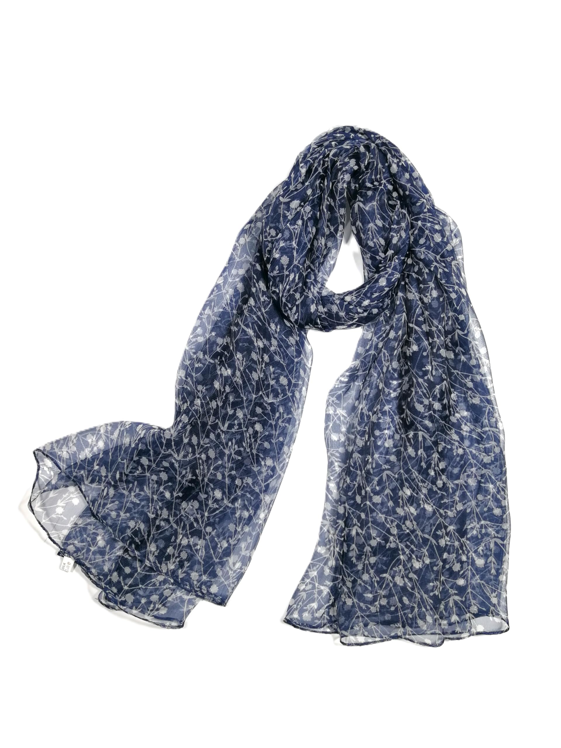 Shanlin Mulberry Silk Long Scarves (62"x40")