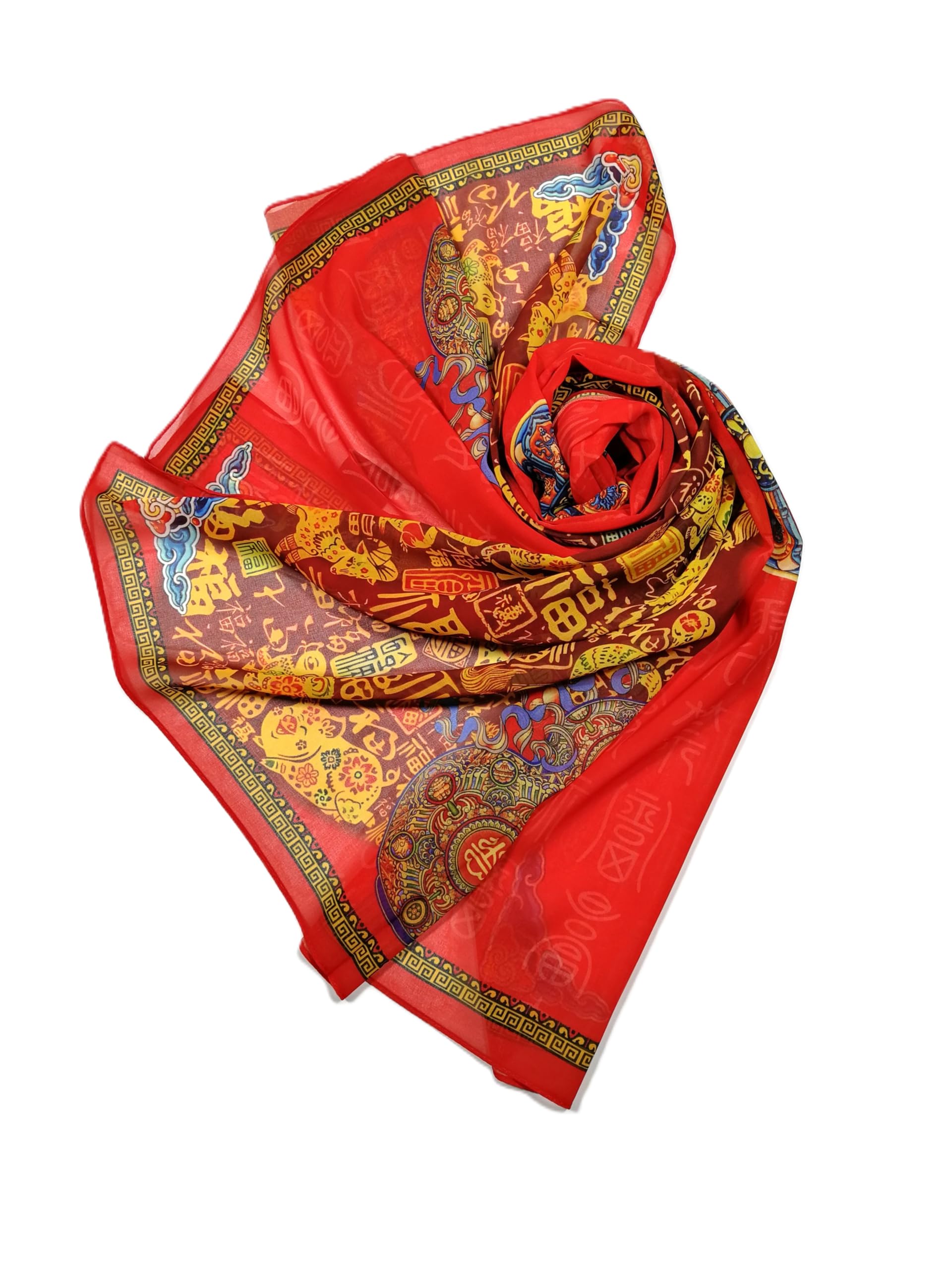Shanlin Elegant Semi-Transparent Jacquard Scarf – Soft Lightweight Wrap for Formal Events, 70x180cm