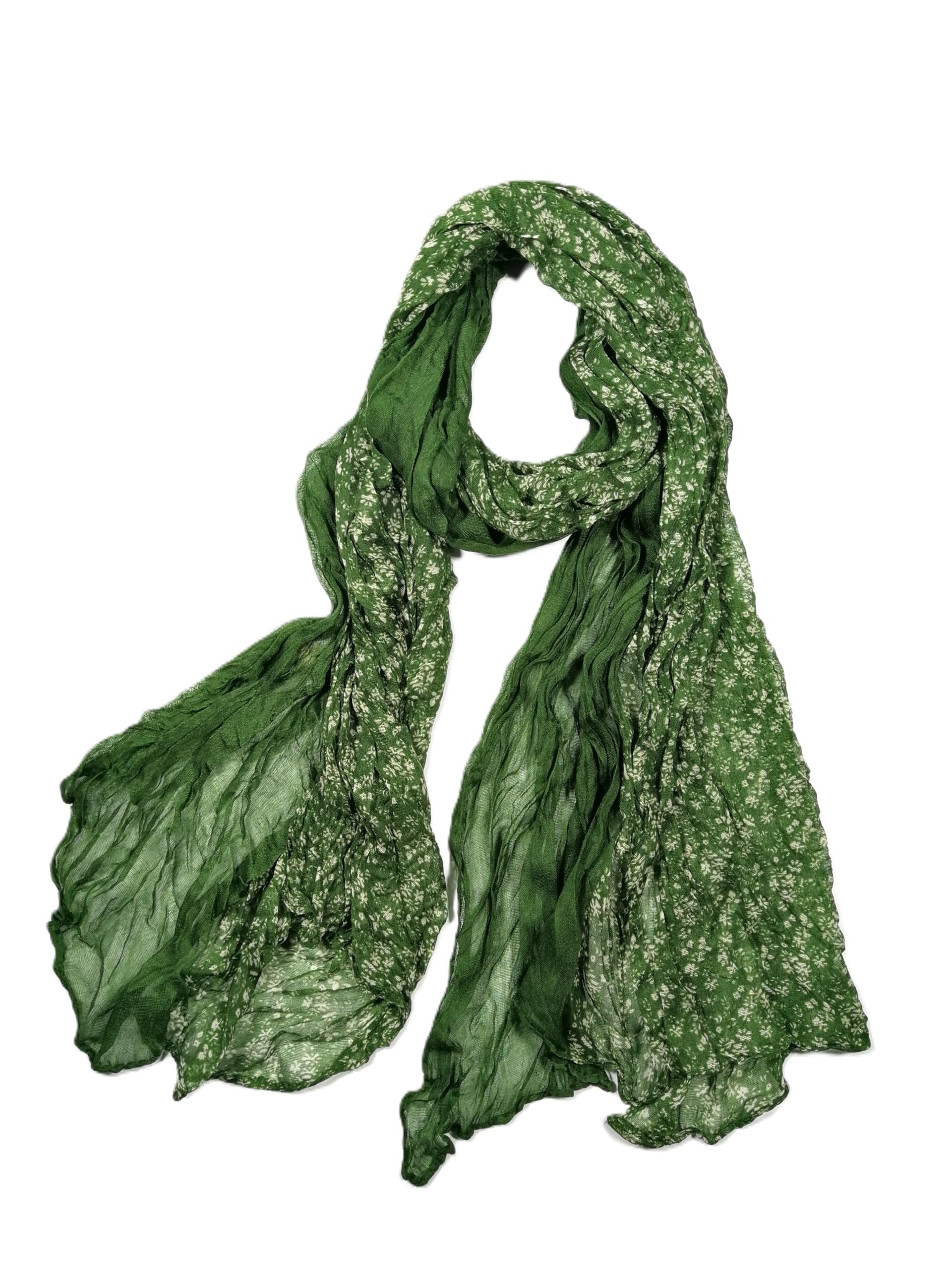 Shanlin Unisex Lightweight Floral & Pattern Scarves for Women – 185 x 90 cm