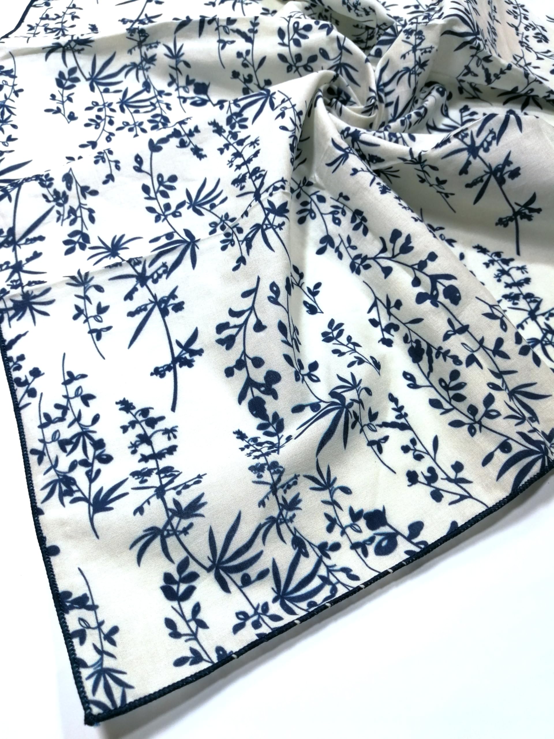 Shanlin Unisex Floral Cotton Square Scarf Bandanas 22x22 inch