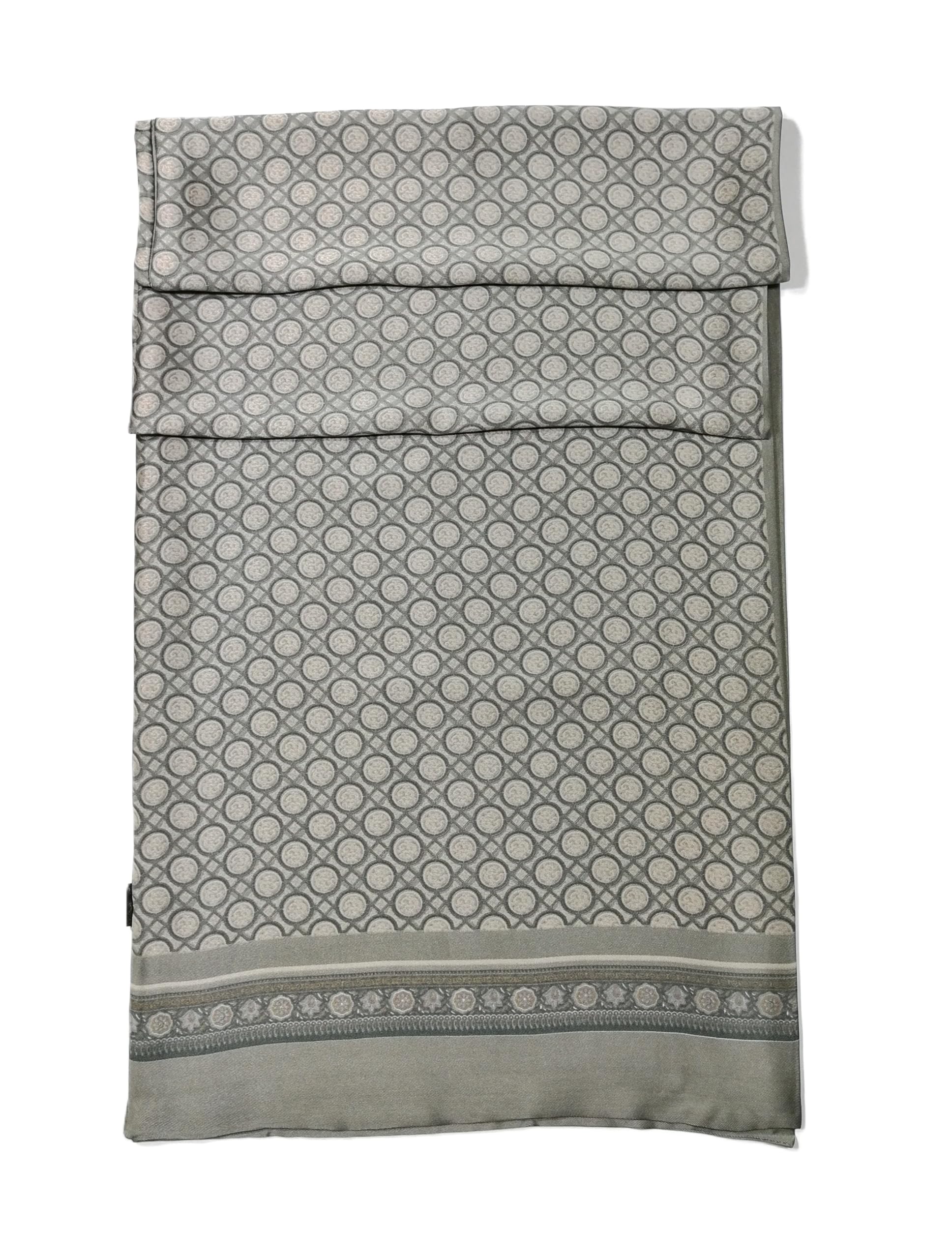 Shanlin Silk Feel Double-Layered Scarves for Men in Gift Box