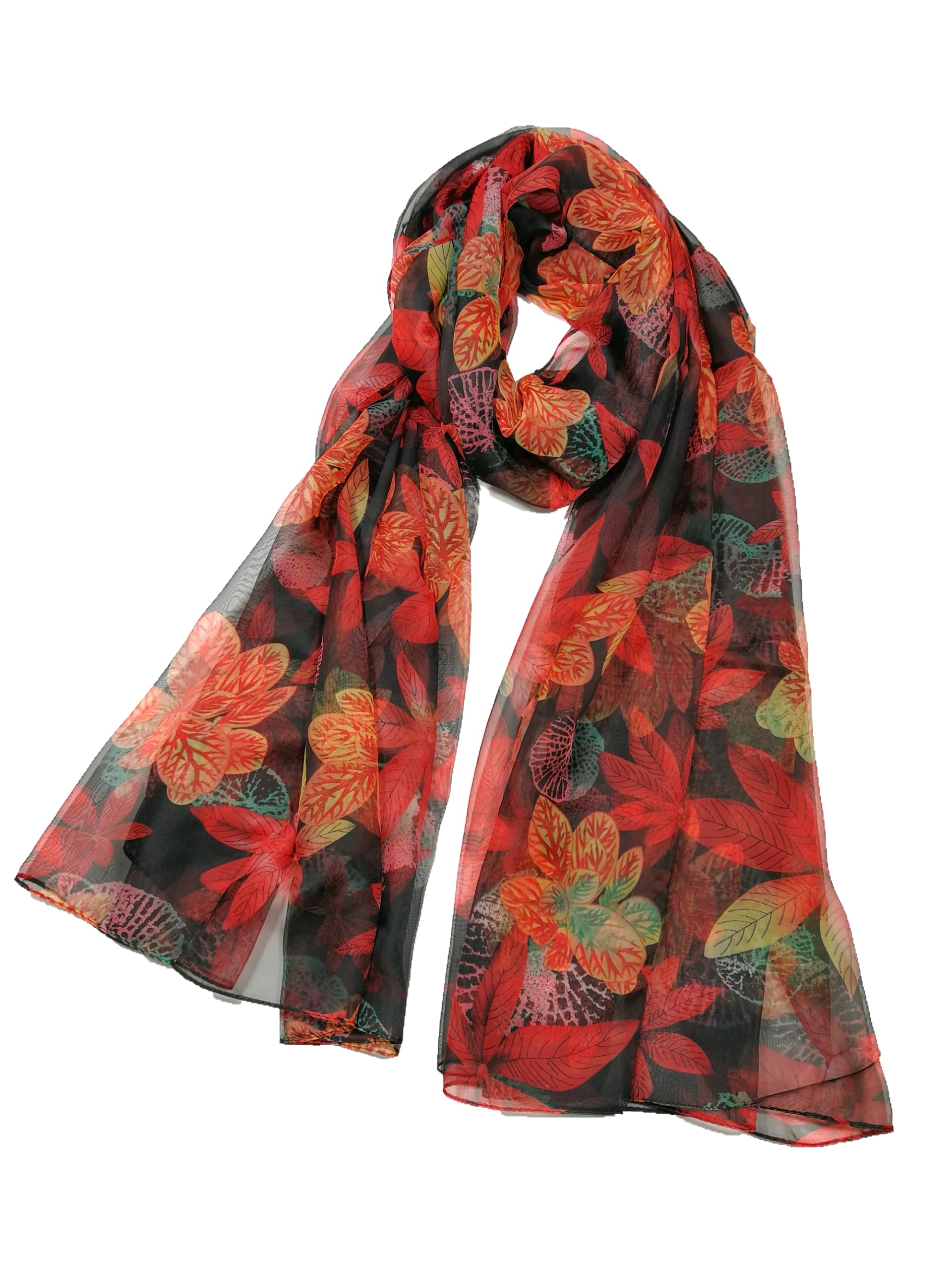Scarf For Women Large Slk Feel Har Scarf Women's Floral Prnt