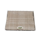Shanlin Unisex Natural Color 100% Linen Scarves for Men and Women