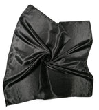 Shanlin Solid Color Silk Feel Satin Square Scarf Bandanas (23.5"X23.5")