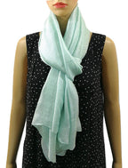 Shanlin Solid Color Silk Feel Long Scarves