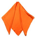 Shanlin Silk Feel Pattern Square Scarves 27" X 27"(Solid Color)
