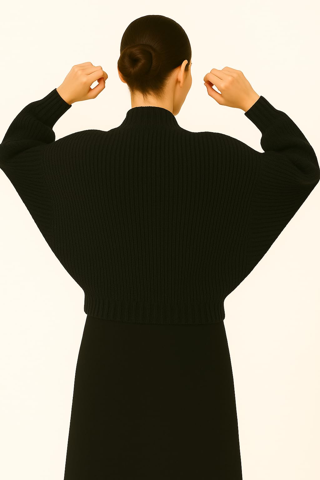 Shanlin Acrylic Cocoon Cardigan Shrug Sweater Shawl