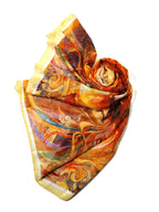 Shanlin Elegant Semi-Transparent Jacquard Scarf – Soft Lightweight Wrap for Formal Events, 70x180cm