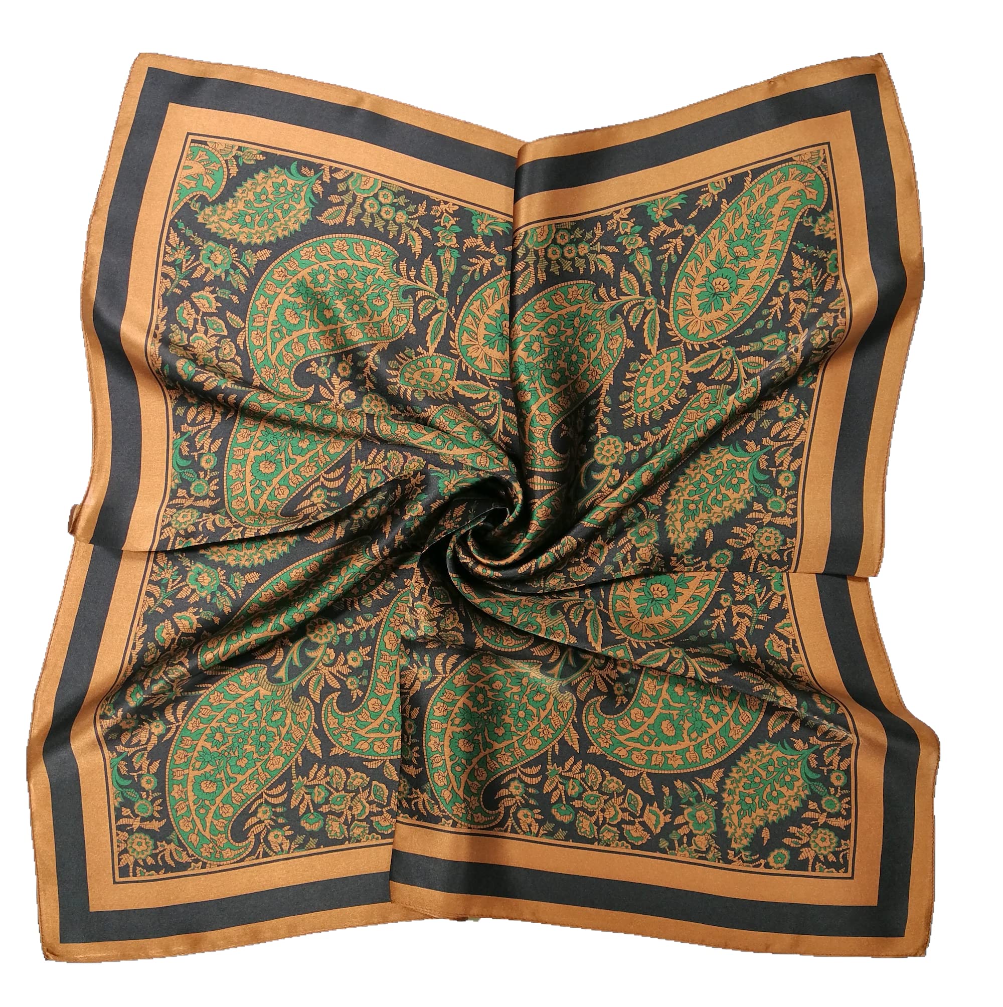 Silk-SQ27-PaisleyBrownGreen